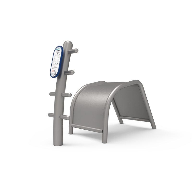 舒华腰腹训练器青壮年不锈钢健身器材sho7003